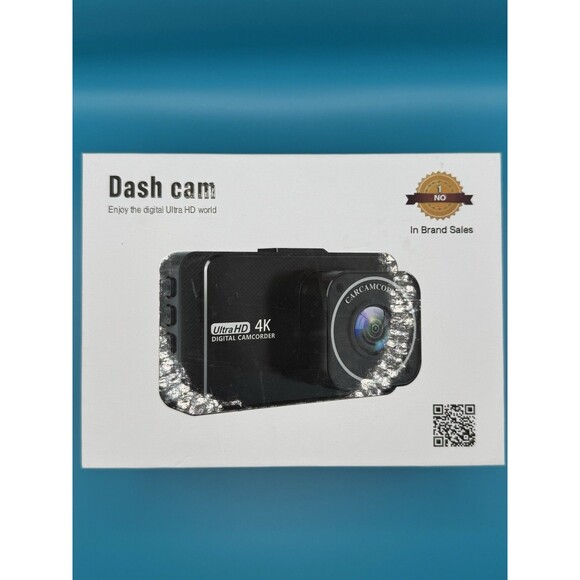 Dash Cam Front and Rear, 4K UHD Front Camera+2K, 170°+Rear 160°, Night Vision - Picture 1 of 3